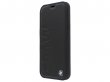 BMW Leather Bookcase Zwart - iPhone X hoesje