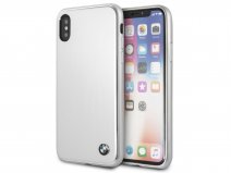 BMW Silver Aluminium Case - iPhone X/Xs hoesje