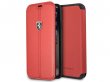 Ferrari Heritage Stitch Book Rood - iPhone X/Xs hoesje