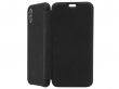 Graffi Oyster Case Zwart Leer - iPhone X/Xs hoesje