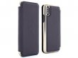 Greenwich Blake Folio Damson/Gold - Leren iPhone X/Xs hoesje