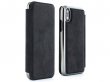 Greenwich Walker Gunmetal - Alcantara iPhone X hoesje