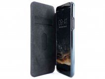 Greenwich Blake Folio Damson/Black - Leren iPhone X/Xs hoesje