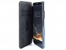 Greenwich Walker Black - Alcantara iPhone X/Xs hoesje
