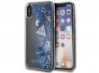 Guess Floating Logo Case Blauw - iPhone X/Xs hoesje