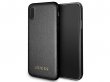 Guess Iridescent Soft Case Zwart - iPhone X hoesje