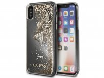 Guess Floating Logo Case Goud - iPhone X/Xs hoesje