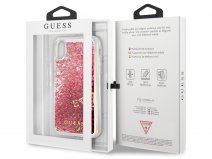 Guess Floating Logo Case Roze - iPhone X/Xs hoesje