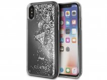 Guess Floating Logo Case Zilver - iPhone X/Xs hoesje