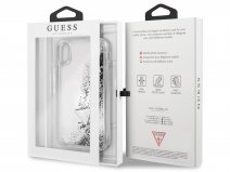 Guess Floating Logo Case Zilver - iPhone X/Xs hoesje