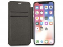 Guess Monogram Rose Bookcase Grijs - iPhone X/Xs hoesje