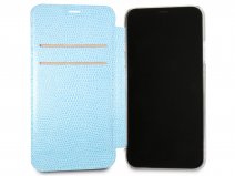 Guess Python Bookcase Blauw - iPhone X/Xs hoesje