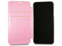 Guess Python Bookcase Roze - iPhone X/Xs hoesje