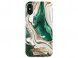 iDeal of Sweden Case Golden Jade Marble - iPhone X/Xs hoesje