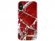 iDeal of Sweden Case Scarlet Red Marble - iPhone X/Xs hoesje