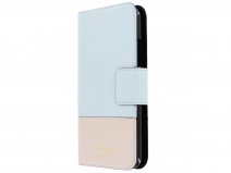 Kate Spade Leather Wrap Folio Blauw - iPhone X/Xs Hoesje