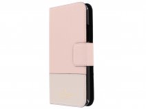 Kate Spade Leather Wrap Folio Roze - iPhone X/Xs Hoesje