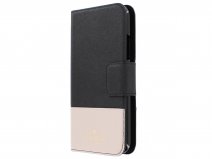 Kate Spade Leather Wrap Folio Zwart - iPhone X/Xs Hoesje