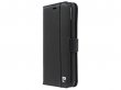 Pierre Cardin Bookcase Zwart - Leren iPhone X/Xs hoesje