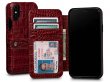 Sena Wallet Book Classic Case Croco - iPhone X/Xs hoesje