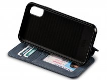 Sena Bence Wallet Book Case Blauw - iPhone X/Xs hoesje