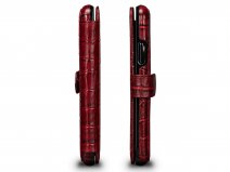 Sena Walletbook Classic Case Croco - iPhone X/Xs hoesje