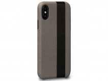 Sena Corsa II Leather Case Grijs - iPhone X/Xs Hoesje Leer