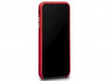 Sena Leather Skin Case Rood - iPhone X/Xs Hoesje Leer