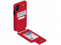 Sena WalletSkin Case Rood - iPhone X/Xs Hoesje Leer