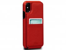 Sena WalletSkin Case Rood - iPhone X/Xs Hoesje Leer