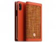 SLG Design D5 CSL Case Orange - Leren iPhone X/Xs hoesje