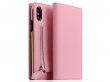 SLG Design D5 CSL Zipper Pink - Leren iPhone X/Xs hoesje