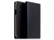 SLG D7 Buttero Leather Case Zwart - iPhone X/Xs hoesje