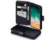 CaseBoutique Leather Bookcase Zwart - Leren iPhone X hoesje