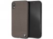 BMW Parforated Case Bruin Leer - iPhone XR hoesje