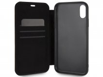 BMW Perforated Folio Bruin Leer - iPhone XR hoesje