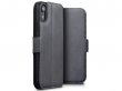 CaseBoutique Wallet Grijs Leer - iPhone XR hoesje