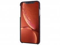 Graffi Cover Croco Grijs Leer - iPhone XR hoesje