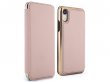 Greenwich Blake Folio Blossom/Gold - Leren iPhone XR hoesje