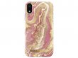 iDeal of Sweden Case Golden Blush Marble - iPhone XR hoesje