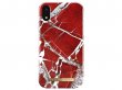 iDeal of Sweden Case Scarlet Red Marble - iPhone XR hoesje