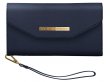 iDeal of Sweden Mayfair Clutch voor iPhone XR (Donkerblauw)