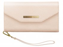 iDeal of Sweden Mayfair Clutch Beige - iPhone XR Hoesje