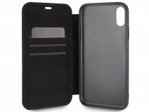 Mercedes-Benz Curve Folio Bruin - iPhone XR Hoesje Leer