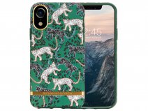Richmond & Finch Green Leopard Case - iPhone XR hoesje