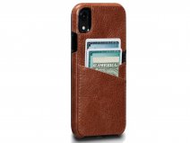 Sena Deen Lugano Wallet Cognac - iPhone XR Hoesje Leer