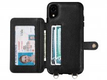 Sena Kyla Crossbody Wallet Zwart - iPhone XR Hoesje