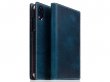 SLG Design D7 Italian Wax Leer Blauw - iPhone XR hoesje