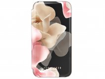 Ted Baker Porcelain Rose Mirror Folio Case - iPhone XR hoesje