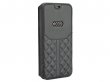 Audi Q8 Series Bookcase Zwart Leer - iPhone X/Xs hoesje